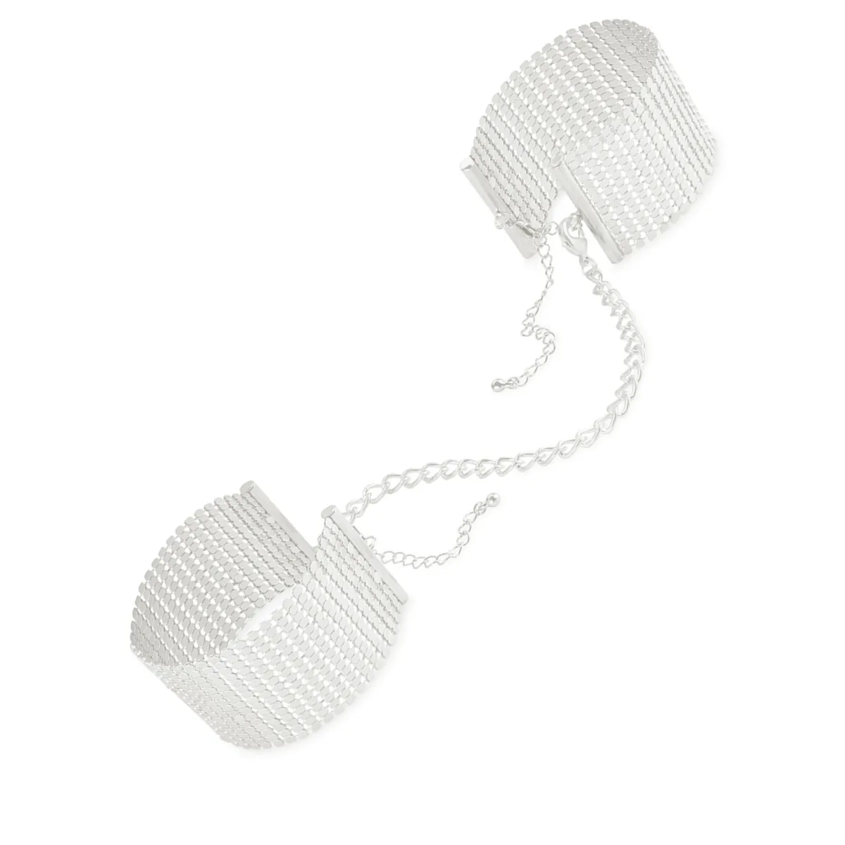 Metallisches Verlangen - Handschellen Armbänder - Silber – Bild 2