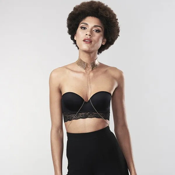 Metallisches Verlangen – Halskette – Gold