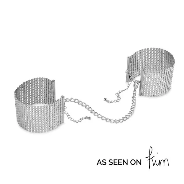 Metallisches Verlangen - Handschellen Armbänder - Silber – Bild 5