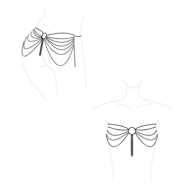 Wunderschön - Taillenkette - Silber – Bild 8