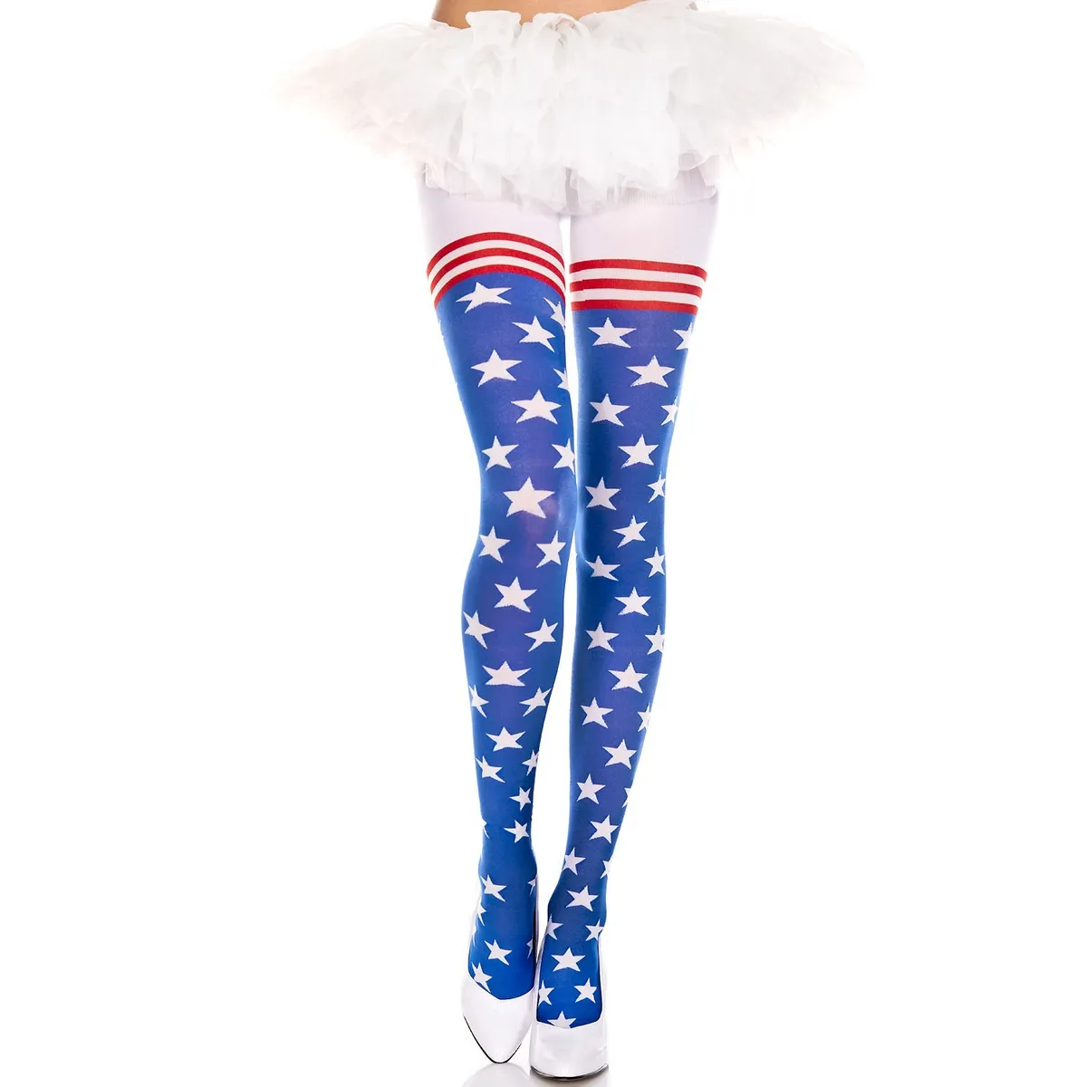 Amerikanische Flaggenstrumpfhose – MH7068ASH