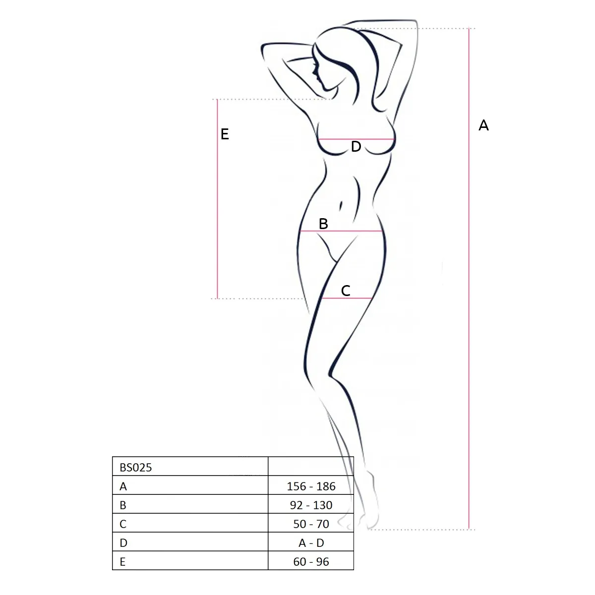 BS025 Kleid - Schwarz – Bild 2