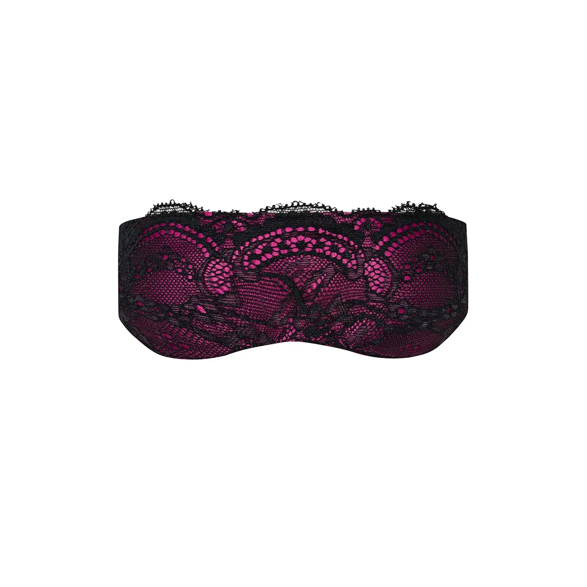 Roseberry Maske - Schwarz und Fuchsia – Bild 3