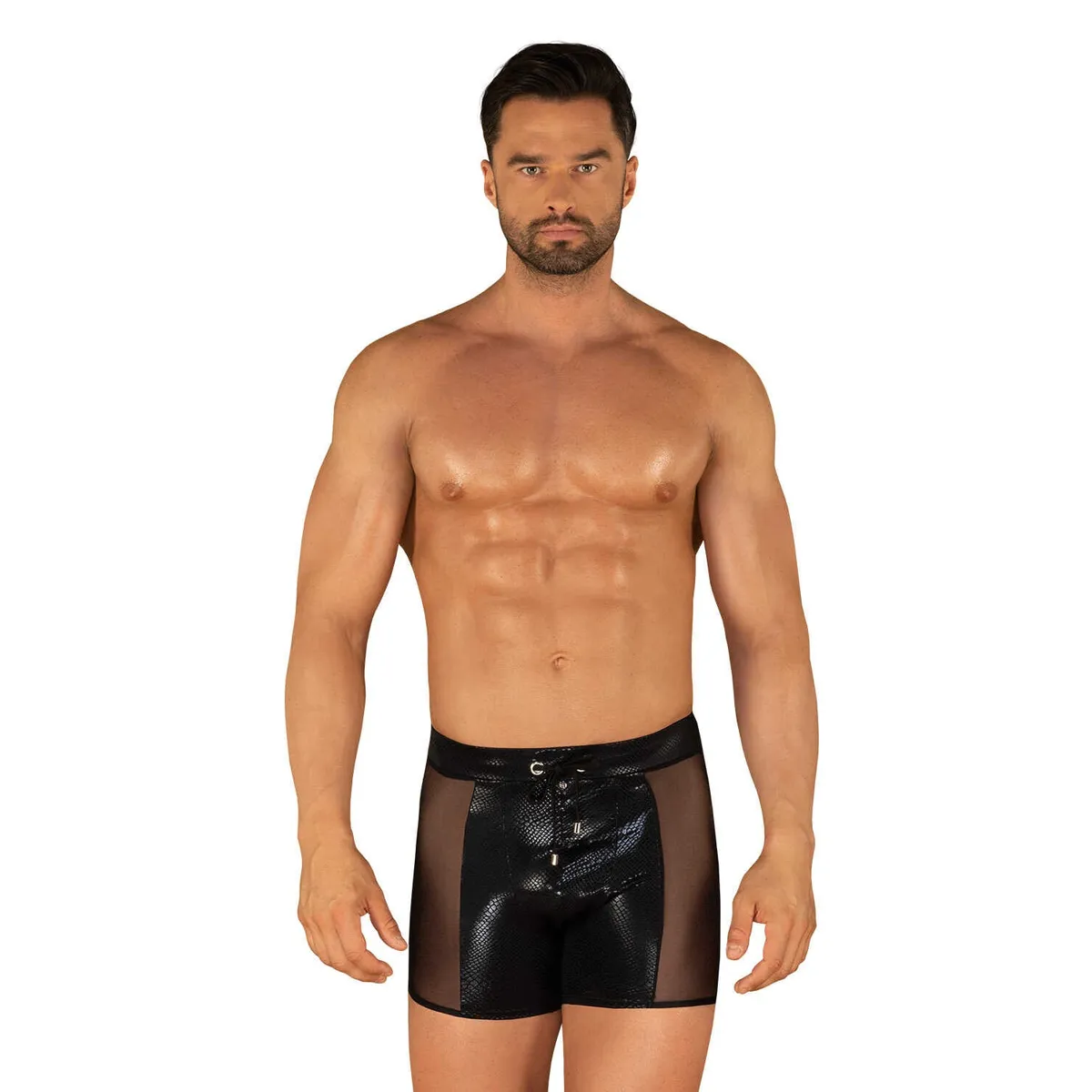 Herrenbadehose Punta Negra Schwarz