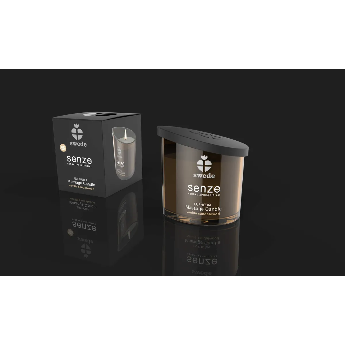 Massagekerze – Euphoria – Vanille Sandelholz – 50 ml