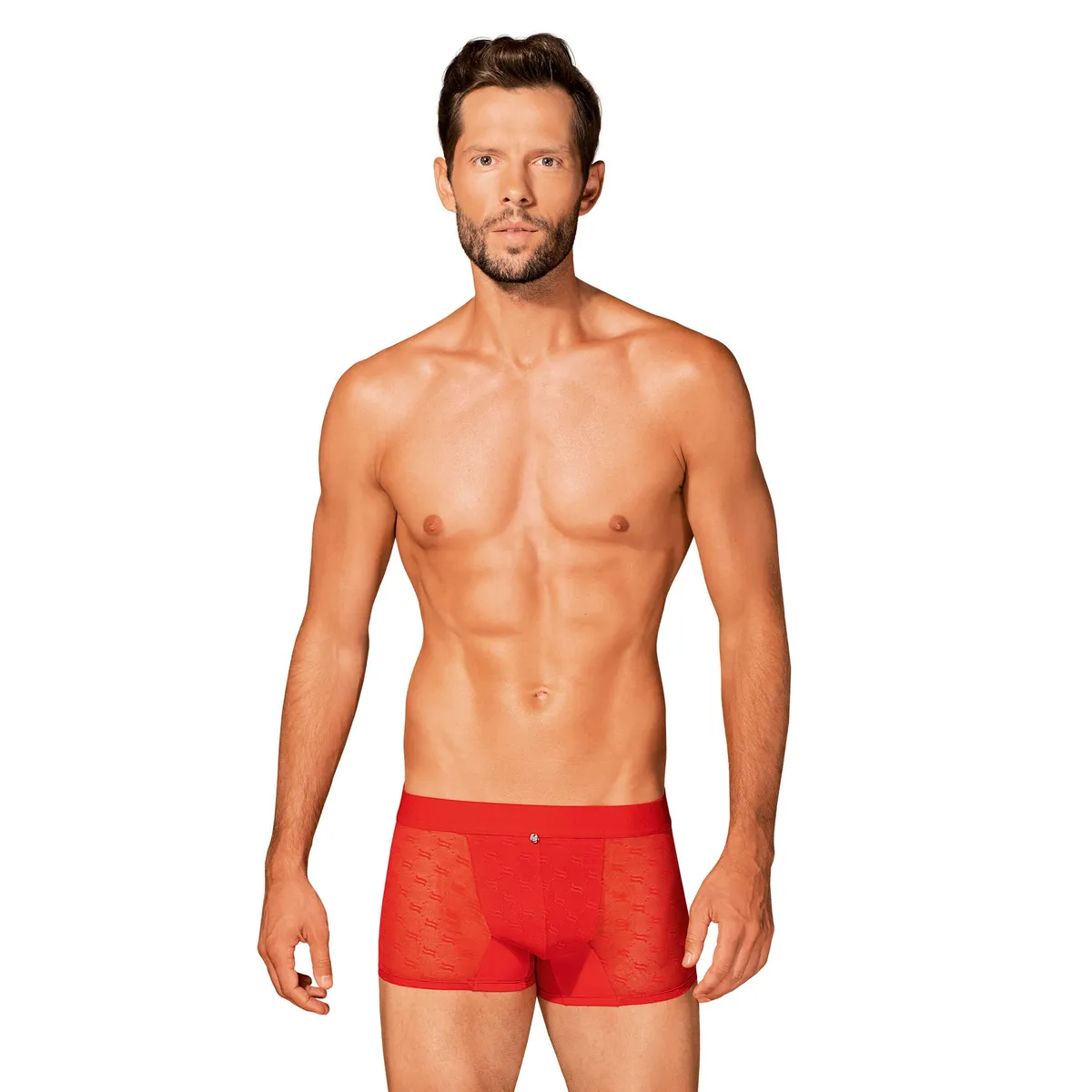 Obsessiver Herren-Boxershorts – Rot