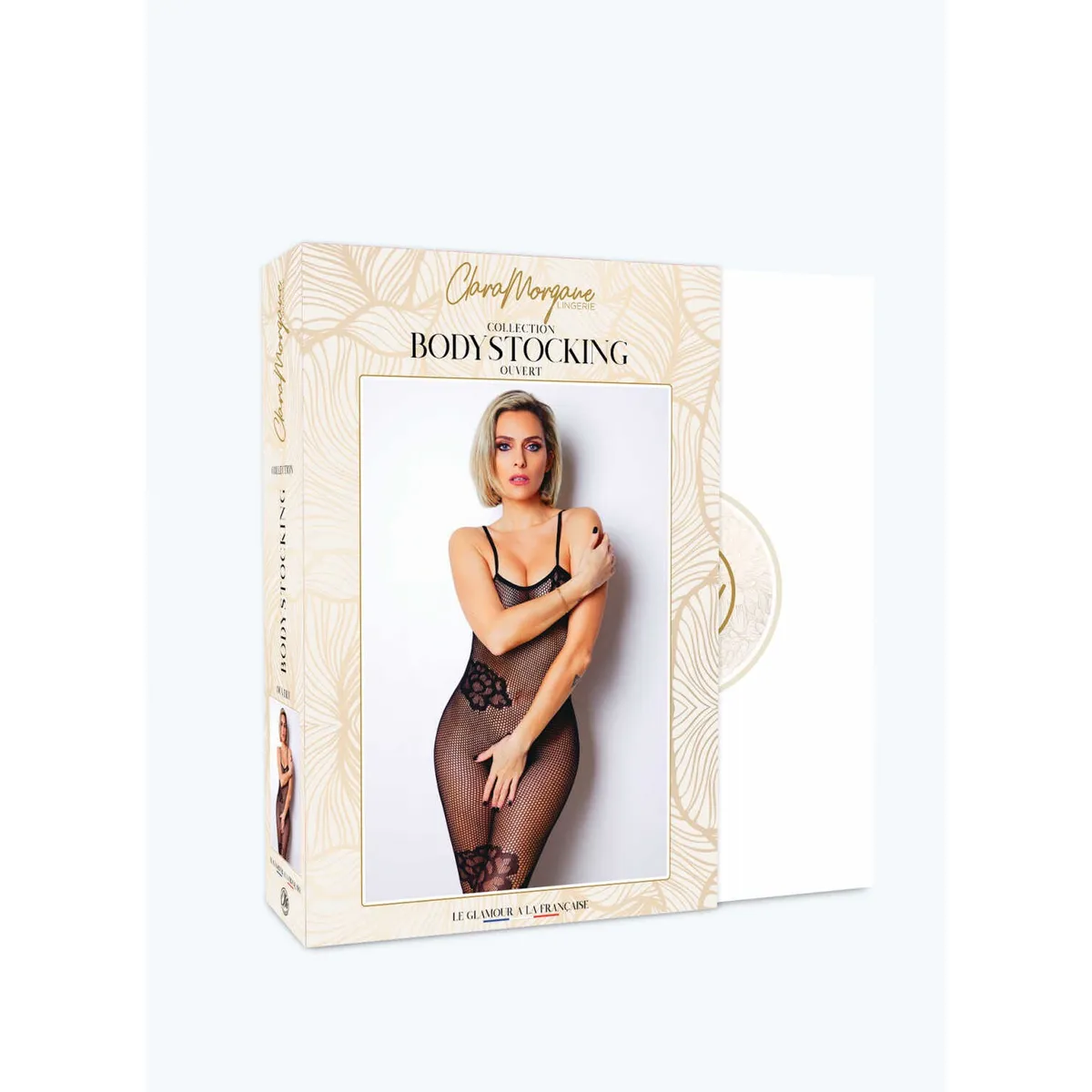 Die Nummer 6 Bodystocking Clara Morgane - Schwarz – Bild 3