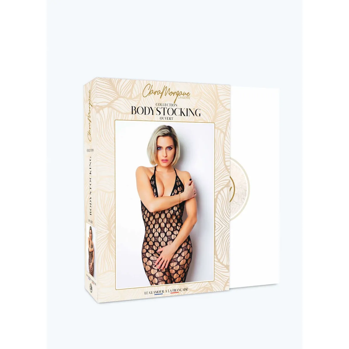 Die Nummer 11 Bodystocking Clara Morgane - Schwarz – Bild 3