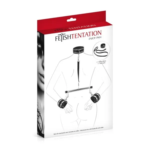 Handschellen und Unterwerfungshalsband Fetish Versuchung – Bild 3