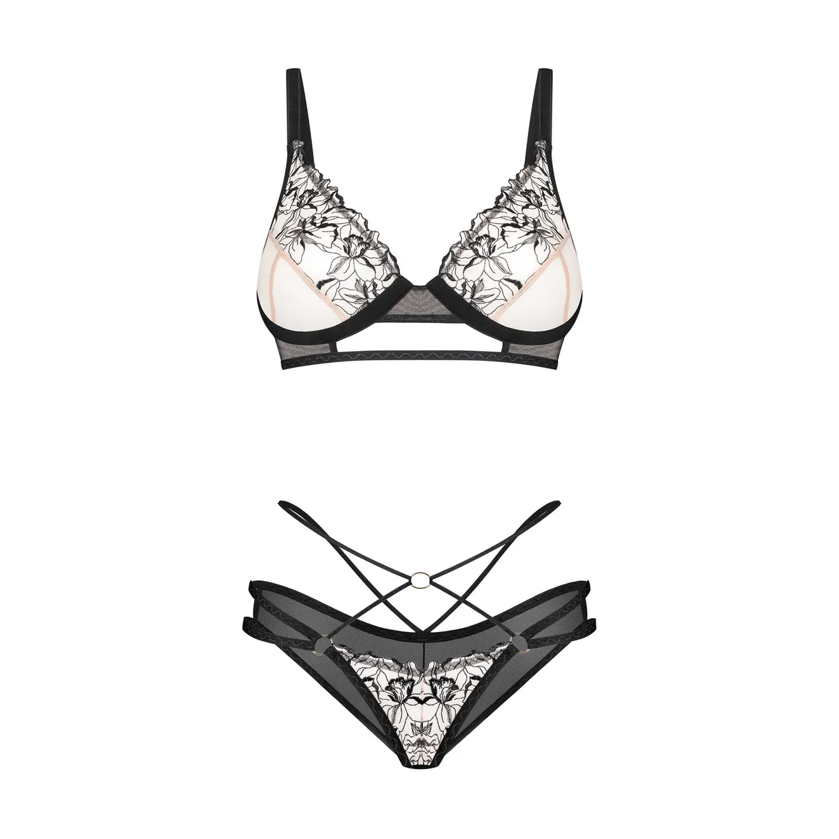 Vila Blanes Set 2-teilig – Schwarz