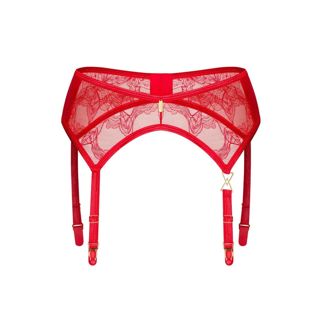 Aliosa Strumpfhalter - Rot – Bild 6