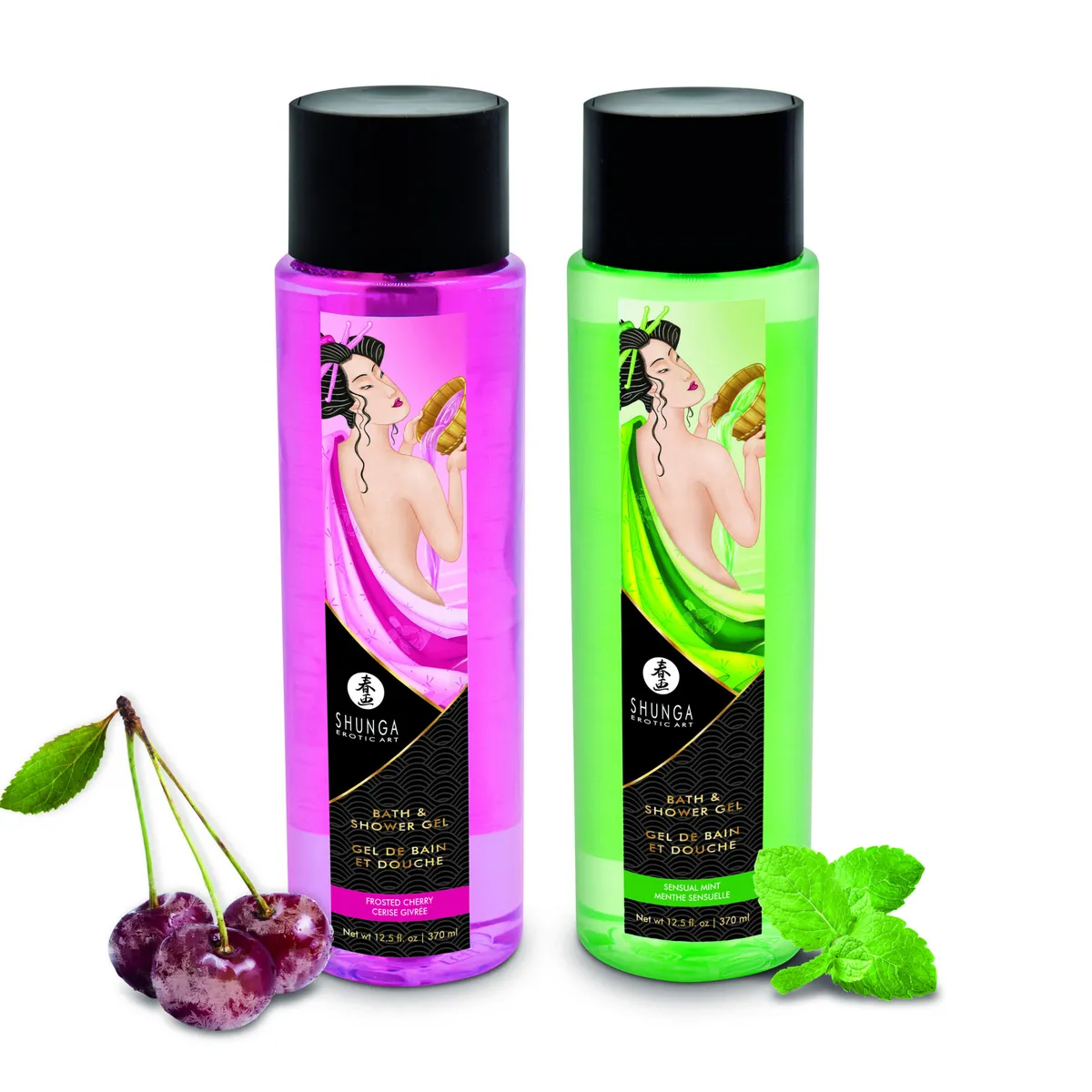 Duschgel Shunga - Sinnliche Minze 370 ml – Bild 2