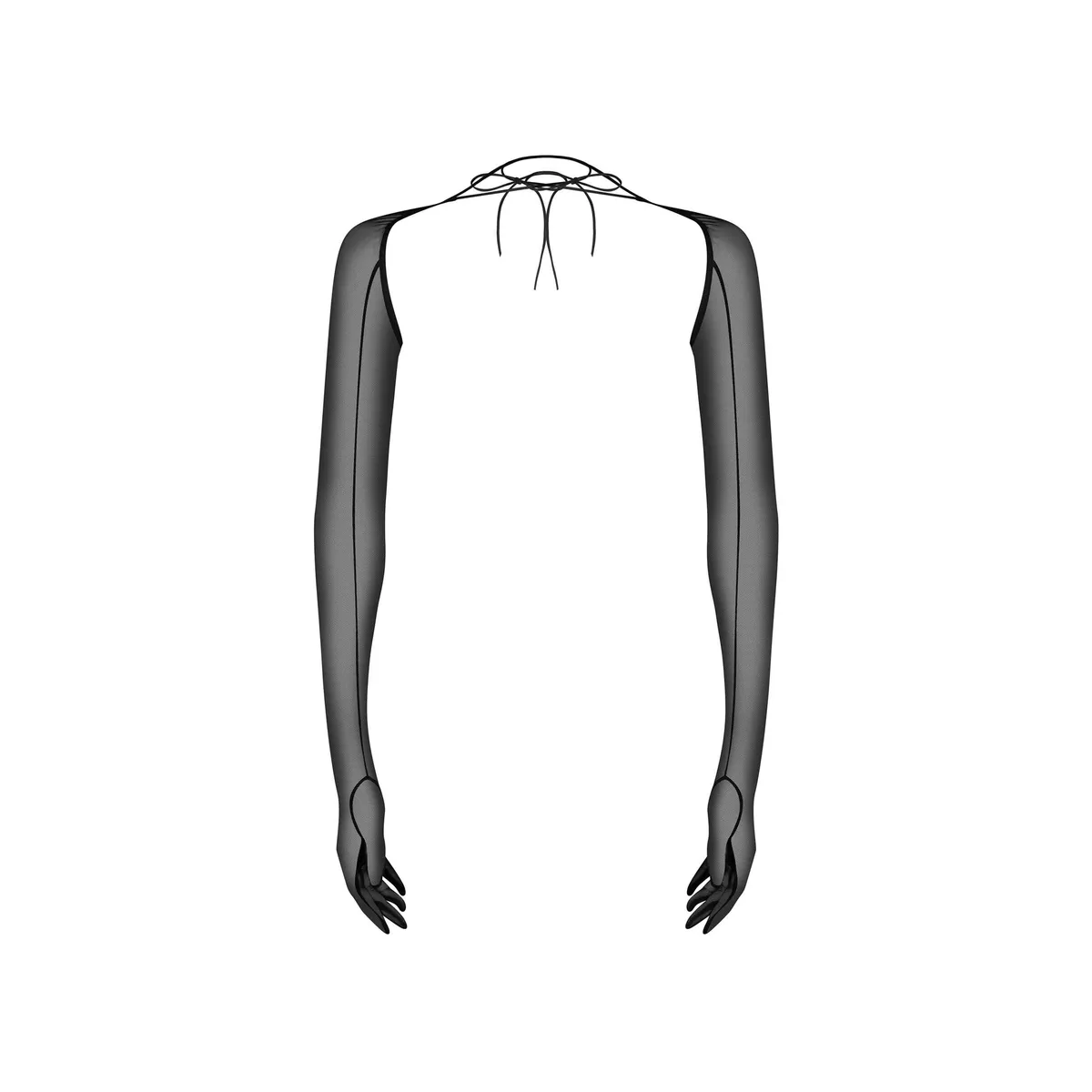 Euphori Schwarze Handschuhe – Bild 2