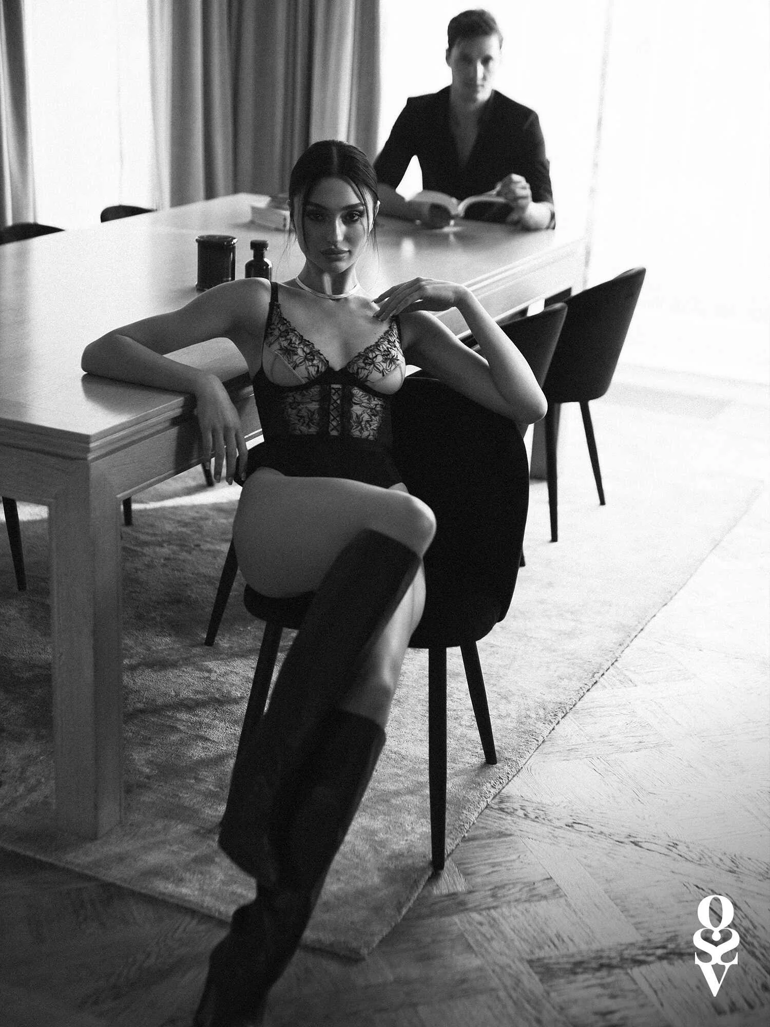 Vila blanes body - Noir – Bild 6