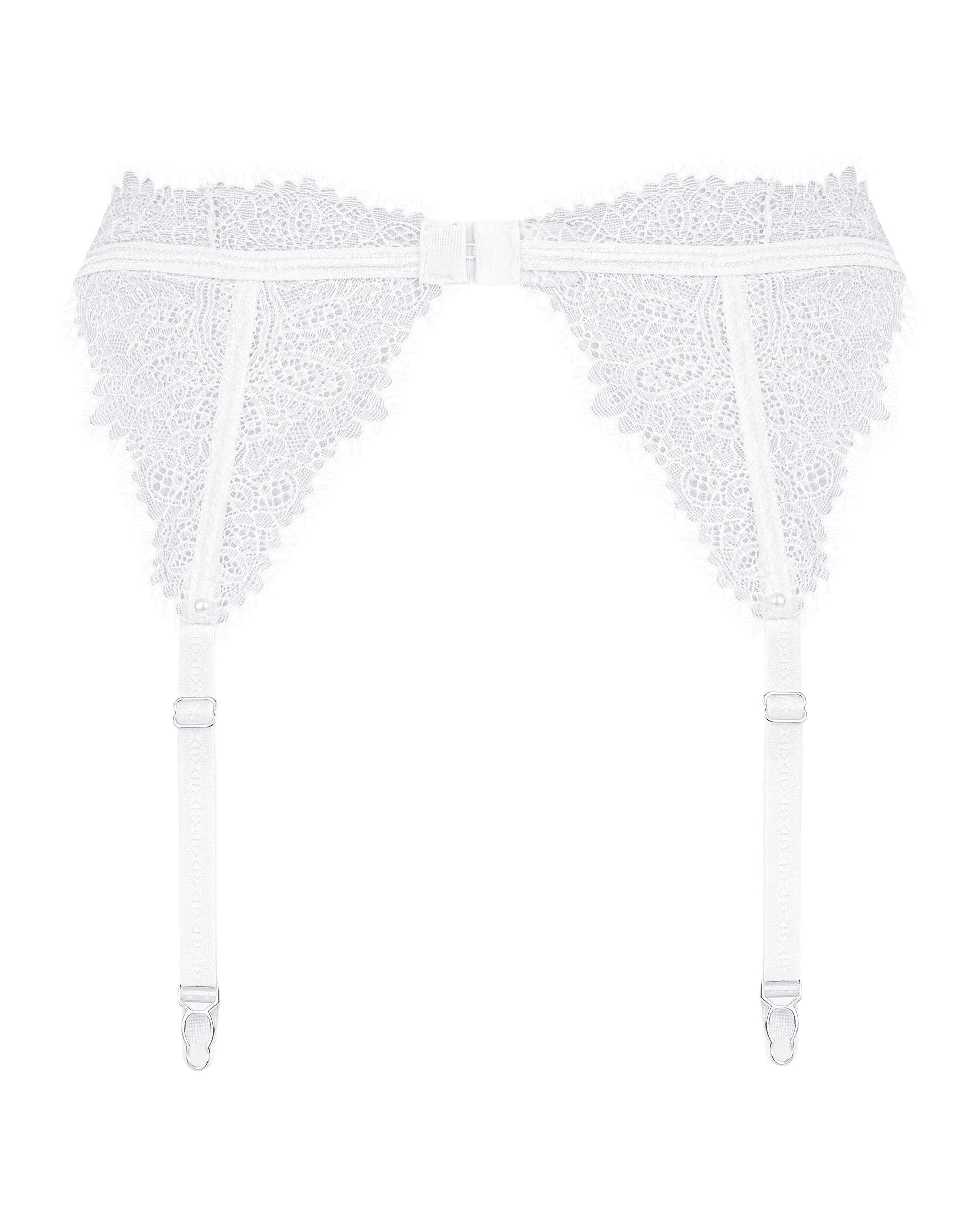 Bianelle porte jarretelles blanc – Bild 11