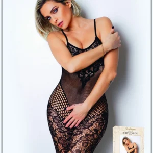 Body-Stocking aus floraler Spitze und feinem Netz – Die Nummer 19 – Kollektion Body-Stocking – CM99019