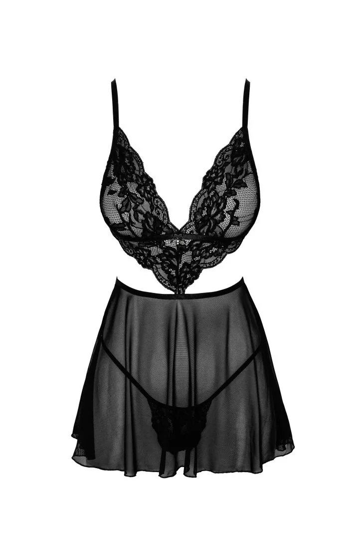 French Kiss 242 babydoll - noire – Bild 5