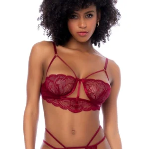 Zweiteiliges Set in Himbeerfarbe – MAL8878ROSW