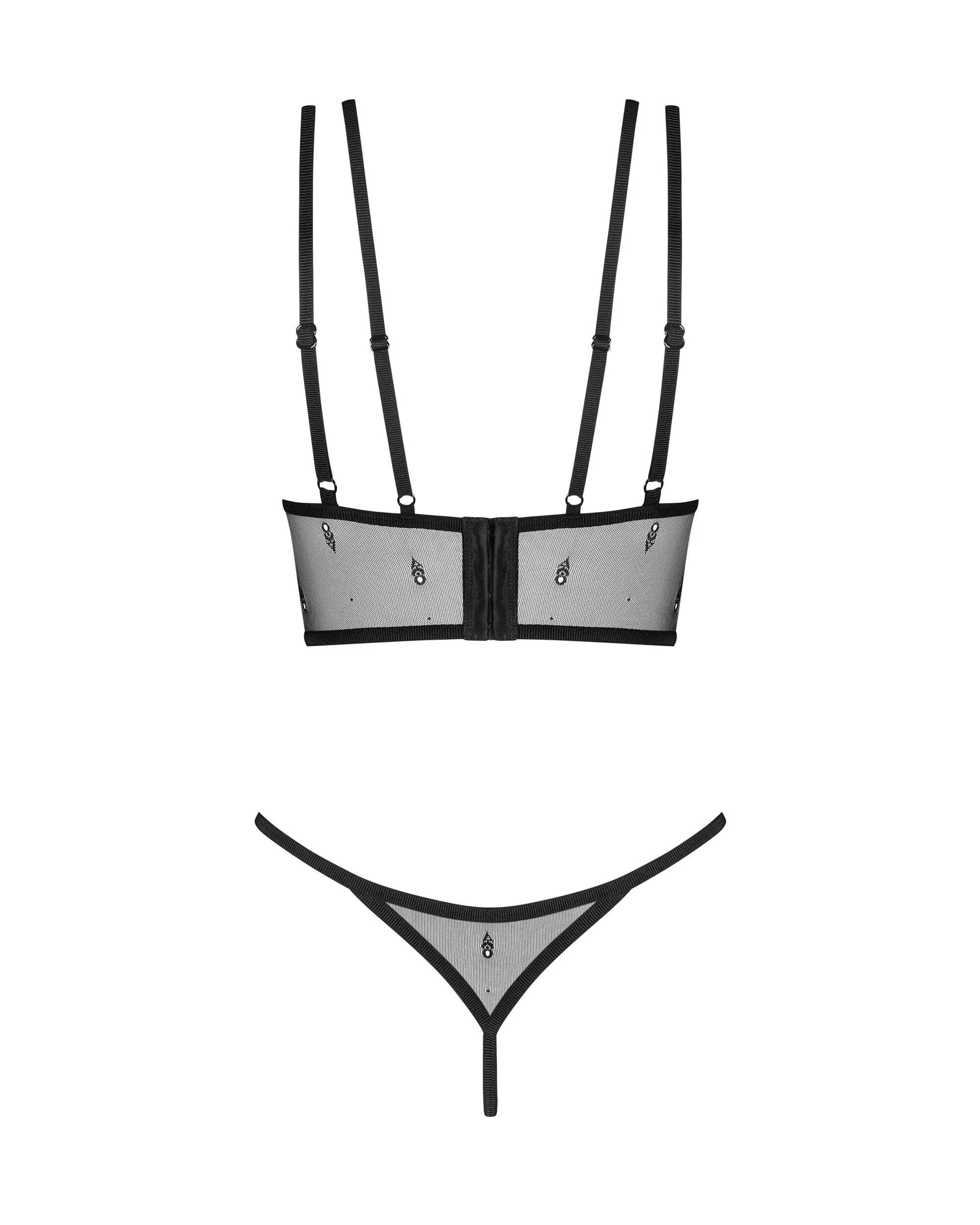 Anniverse special top et string - Noir – Bild 2