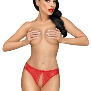 Rote offene Unterhose Naughty Valentine – PH0121RED