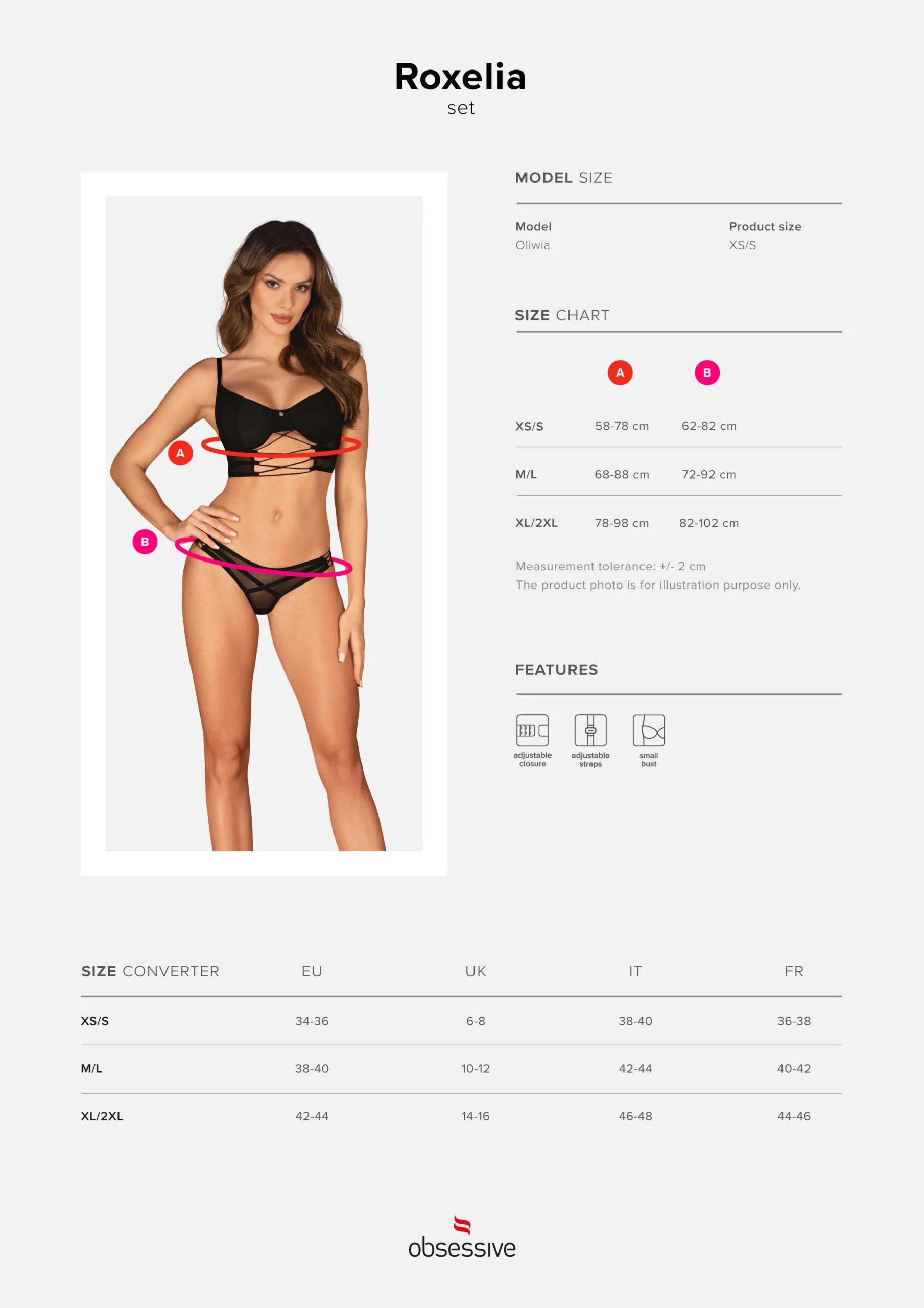 Roxelia ensemble 2 pièces - Noir – Bild 9