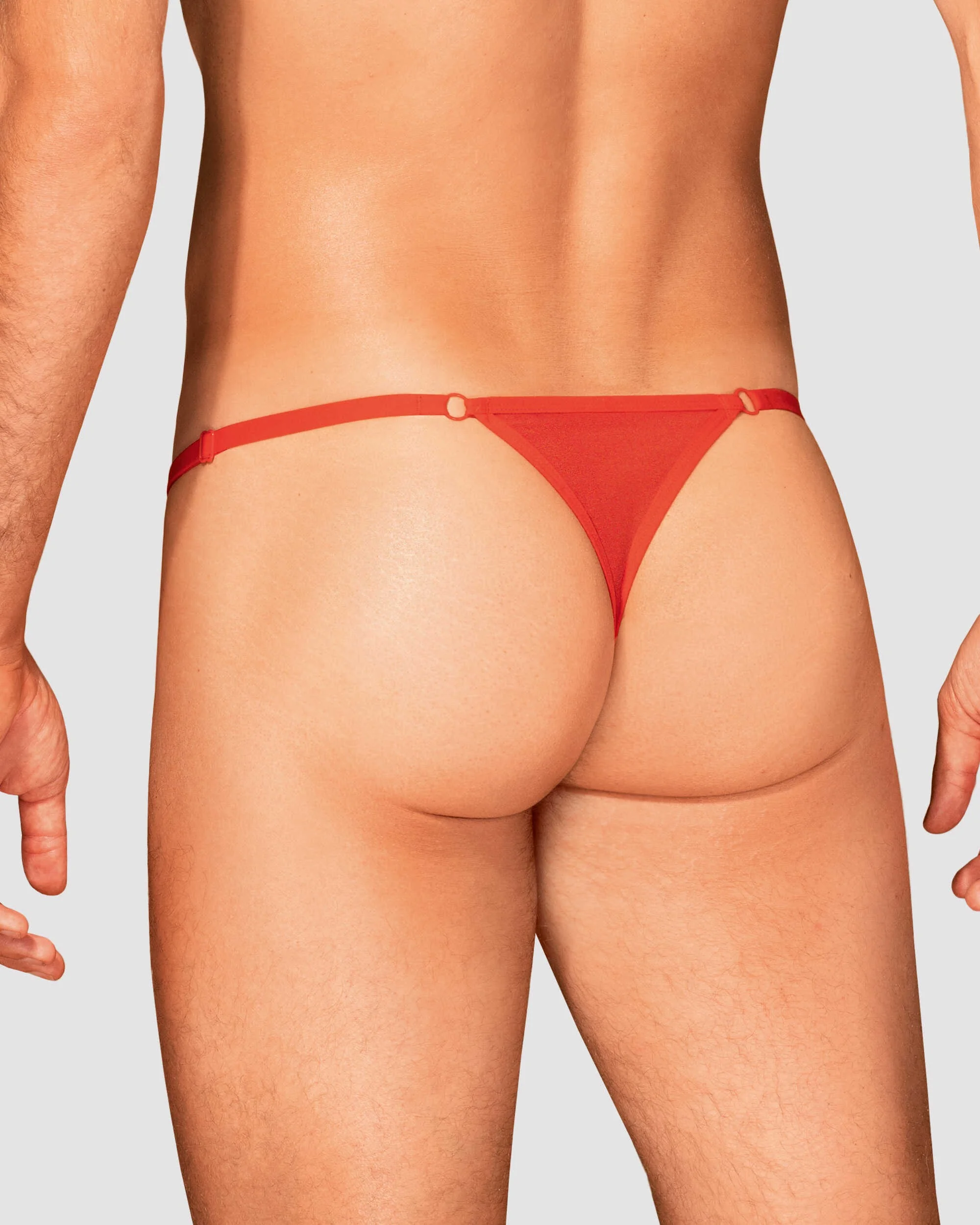 Obsessiver String Homme rouge – Bild 8