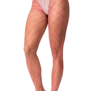 Rosa Netzstrumpfhose – MAL1106NPK
