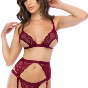 3-teiliges Set in Himbeerfarbe – MAL8872ROSW 3-teiliges Set in Himbeerfarbe – MAL8872ROSW