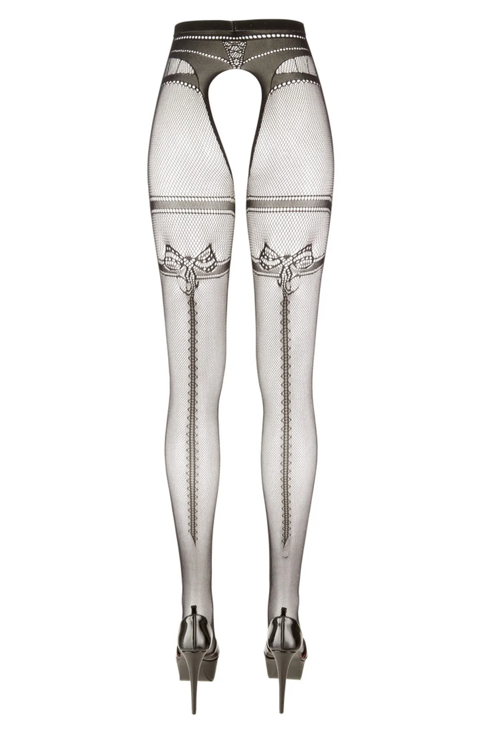 Netzstrumpfhose mit offenem Muster - R2510251 – Bild 5