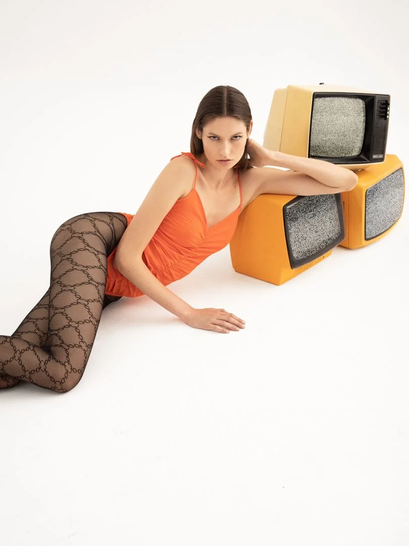 Unchained Collants 30 DEN - Noir – Bild 2