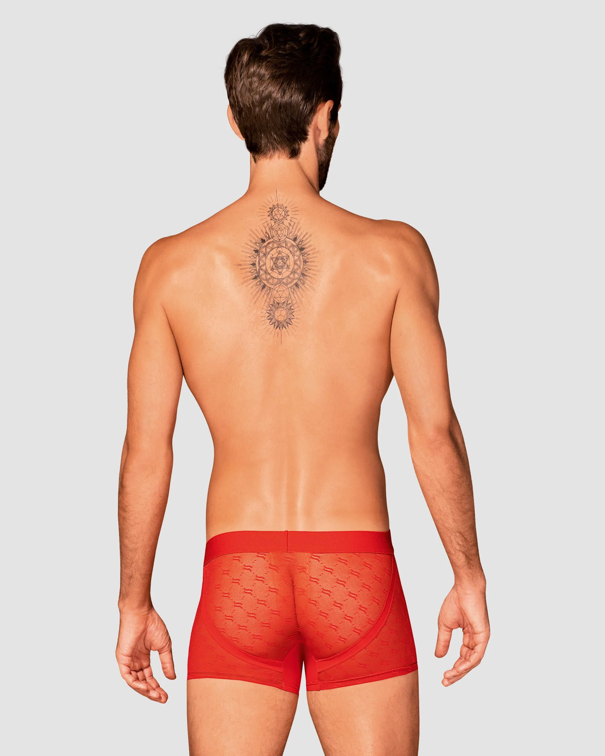 Obsessiver Caleçon Homme - Rouge – Bild 10