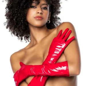 Rote Vinylhandschuhe – MAL125GLRD Rote Vinylhandschuhe – MAL125GLRD