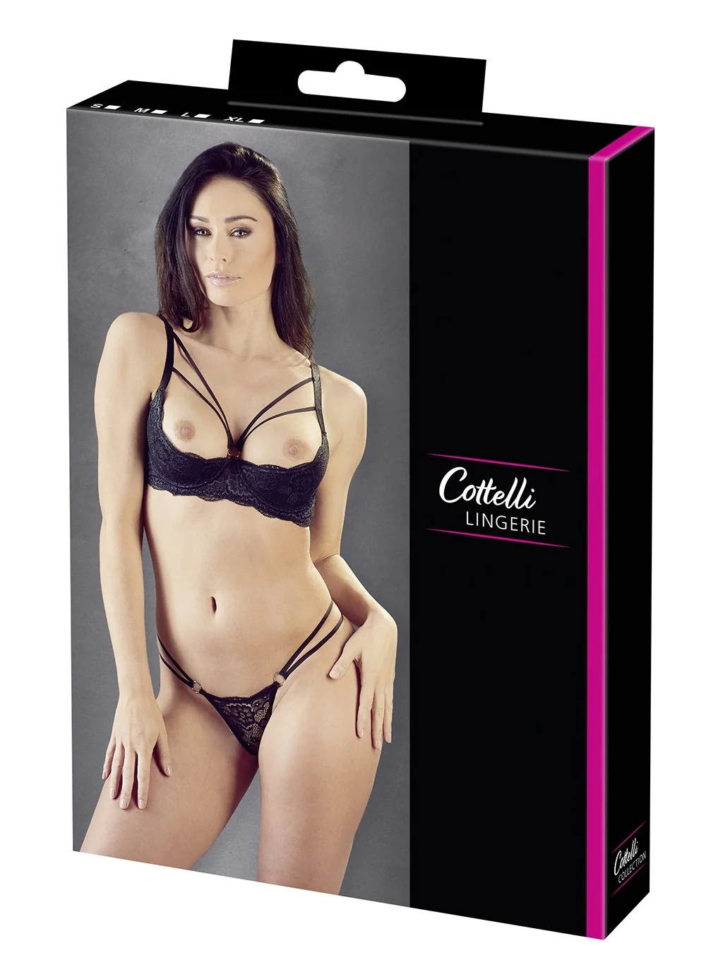 Bügel-BH-Halbschalen-Set und String - R2221098 – Bild 6