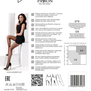 TI020 Collants Résille – Blanc