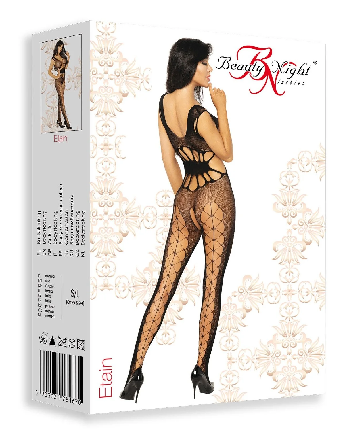 Etain Bodystocking - Noir – Bild 5