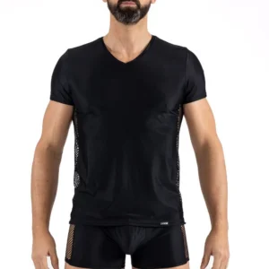 Schwarzes T-Shirt Daring – LM2404-81BLK