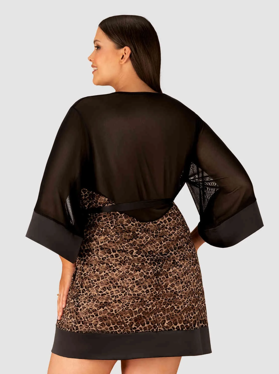 Allunes Peignoir - Noir – Bild 7