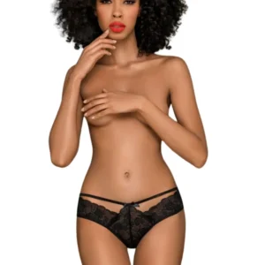 Schwarzer Slip Adore me – PH0135BLK