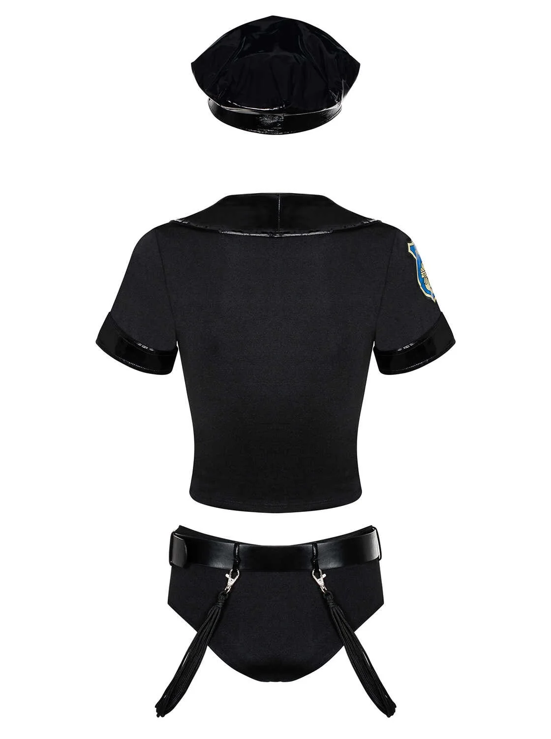 Police set Costume 6 pièces - Noir – Bild 4