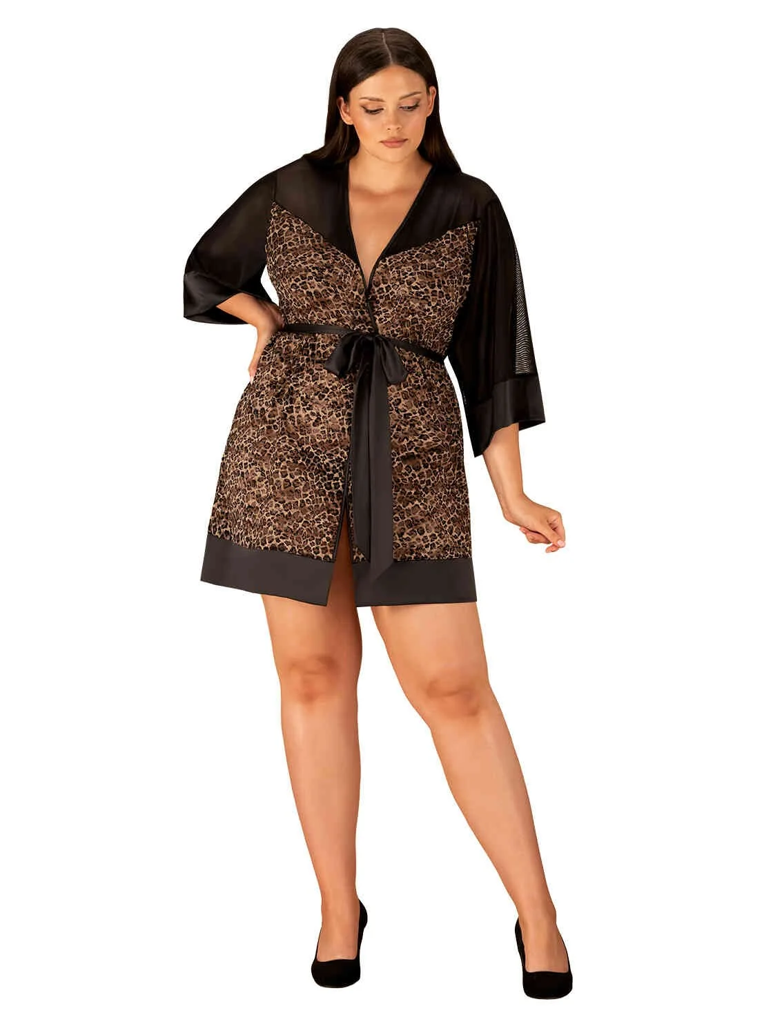 Allunes Peignoir - Noir – Bild 12