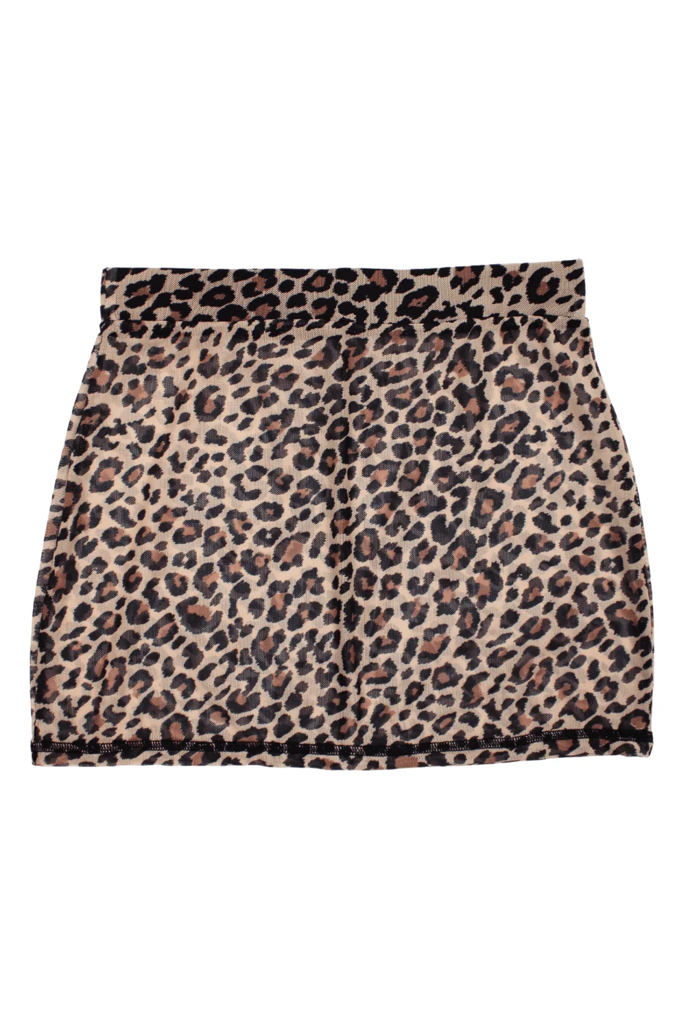 Transparenter Netzrock mit Leopardenmuster Clara - LSN2 – Bild 7