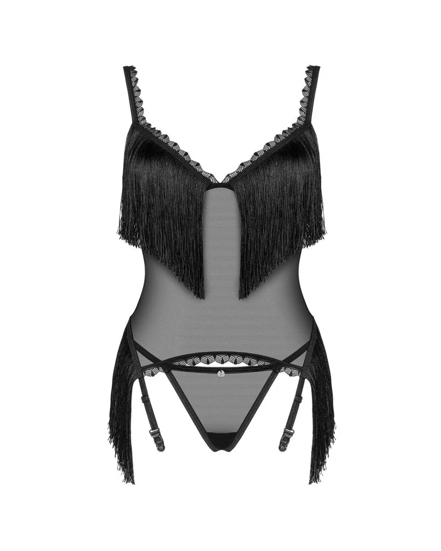 Sherila Corset et string - noir – Bild 7