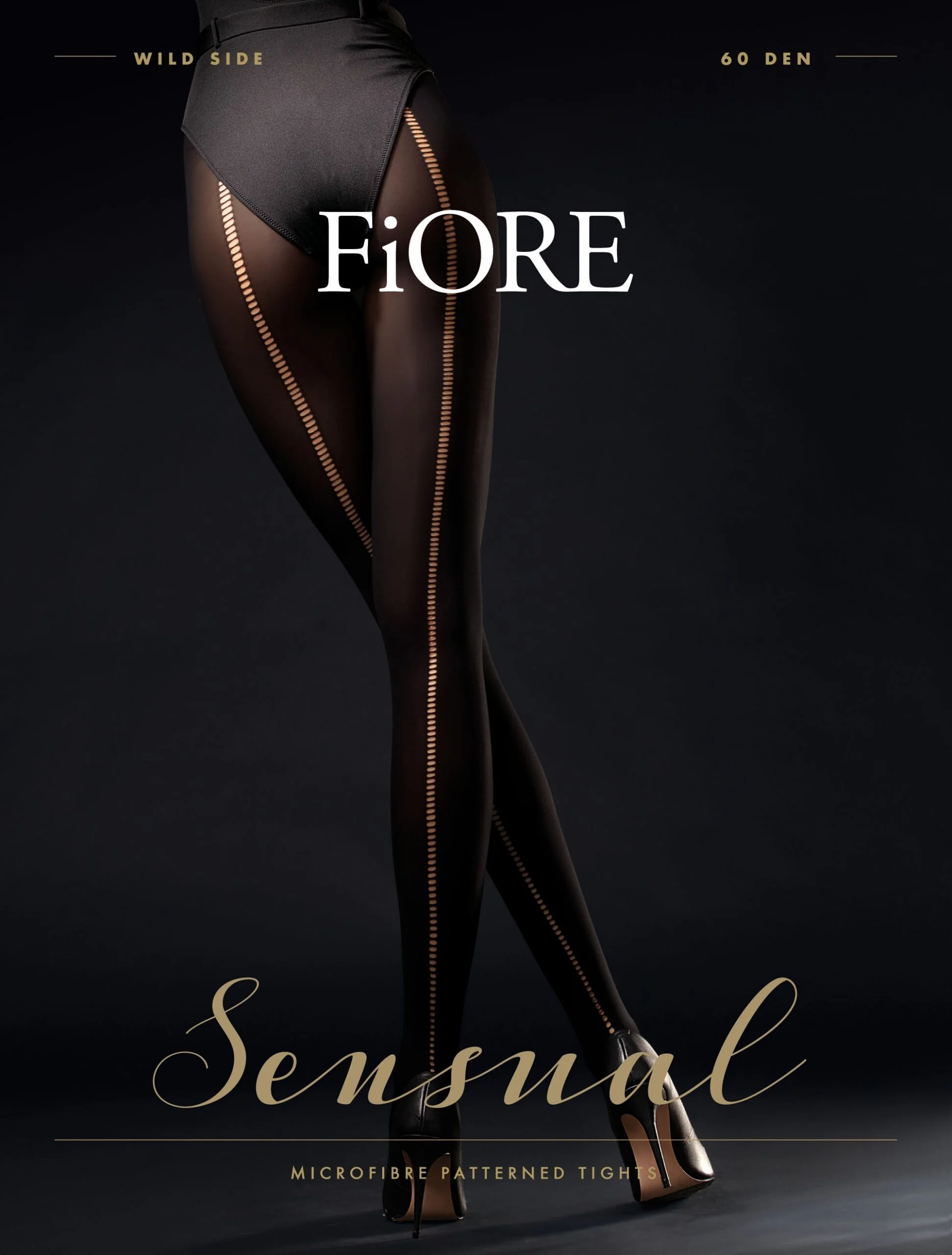 Wild Side Collants 60 DEN - Noir – Bild 2