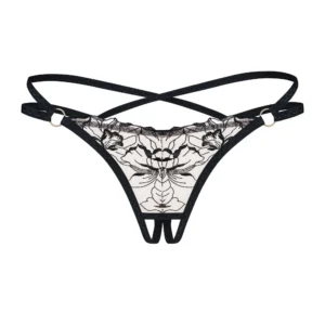 Vila Blanes String Ouvert – Schwarz