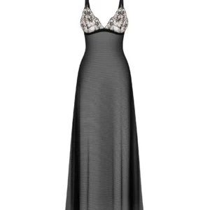 Vila blanes nuisette longue – Noire