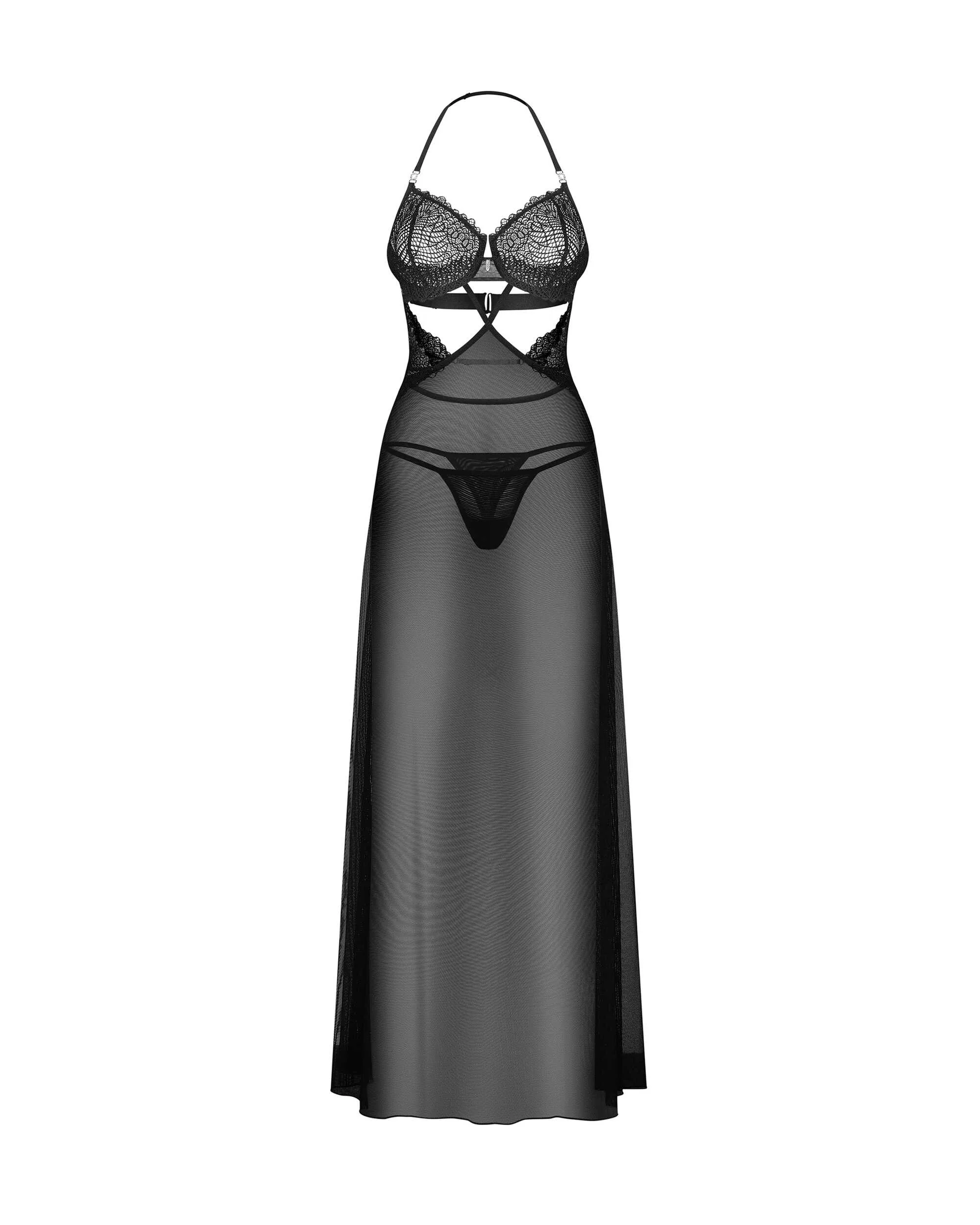 Iliosa nuisette et string - Noirs – Bild 5