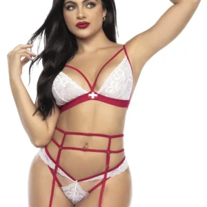 Sexy Krankenschwester Kostüm 4-teilig – MAL60002COS Sexy Krankenschwester Kostüm 4-teilig – MAL60002COS