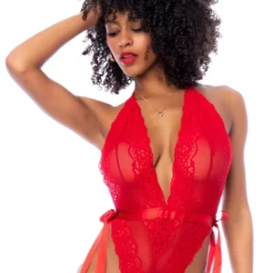 Roter Spitzenbody – MAL8905RD Roter Spitzenbody – MAL8905RD