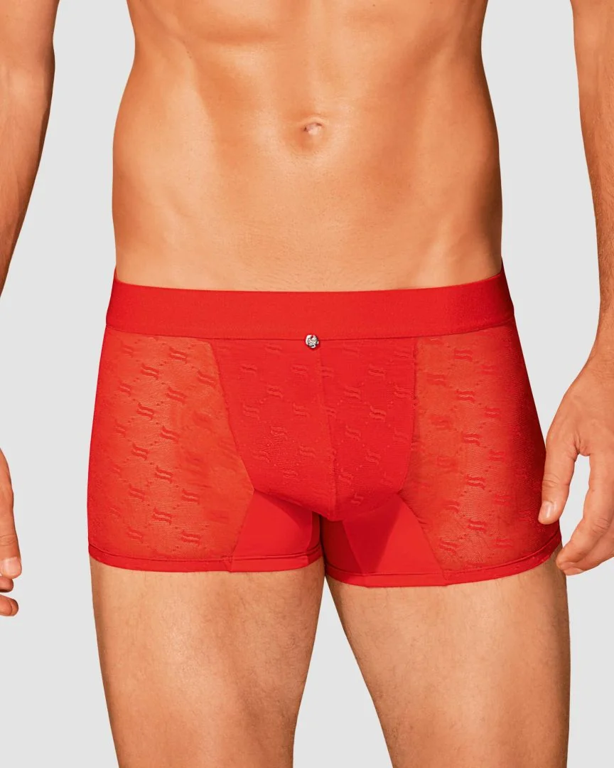 Obsessiver Caleçon Homme - Rouge – Bild 7