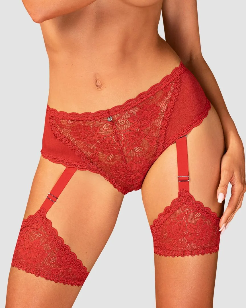 Belovya Culotte jarretière Rouge – Bild 7